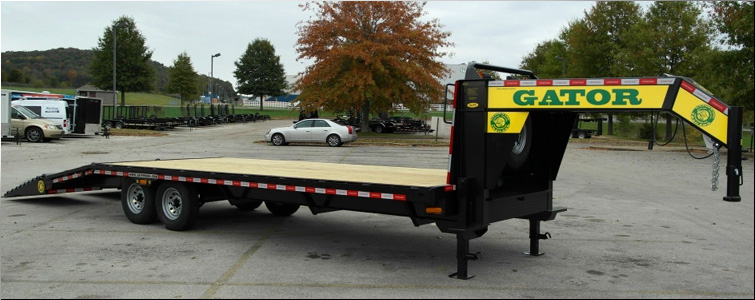Gooseneck flat bed trailer for sale14k  Fleming County, Kentucky